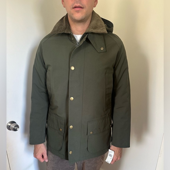 Men’s Waterproof BARBOUR coat size M - new with tags - Picture 8 of 10